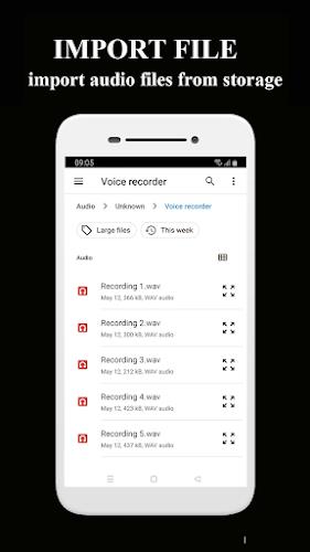 Screenshot Voice Memos 2