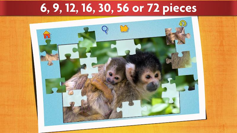 ภาพหน้าจอ Baby Animal Jigsaw Puzzles 3