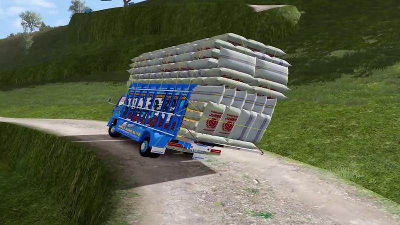 Truk Oleng Simulator Indonesia 스크린 샷 3