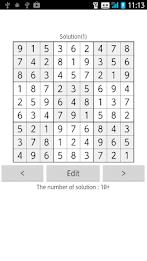 Sudoku Solver Multi Solutions屏幕截圖4