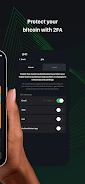 Green: Bitcoin Wallet captura de pantalla 2