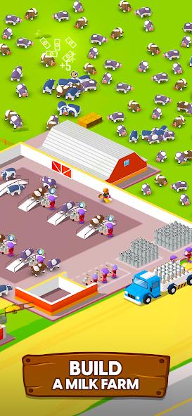 Milk Farm Tycoon Mod ekran görüntüsü 4