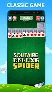 Spider Solitaire Deluxe® 2 captura de pantalla 1