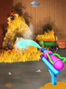 Fireman Rush Firefighter Games স্ক্রিনশট 4