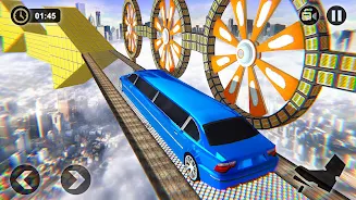 Extreme Limo Car Gt Stunts 201 ảnh chụp màn hình 2