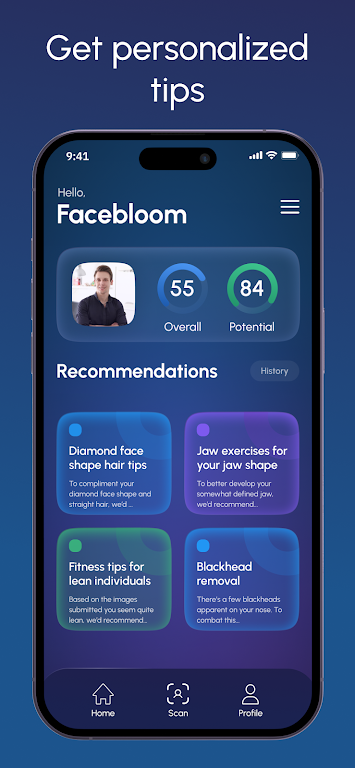 Facebloom captura de pantalla 1