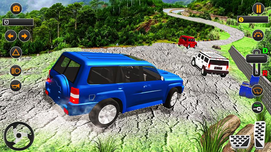 Prado car driving 3D car games 스크린 샷 4