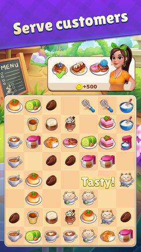Merge Cafe: Cooking Theme экрана 4