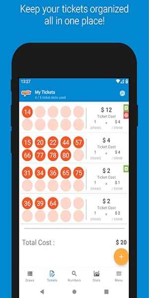 Georgia Lottery Keno : GA Live Results & Ticketsスクリーンショット2