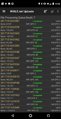 WiGLE WiFi Wardriving ကိုဖန်သားပြင်1