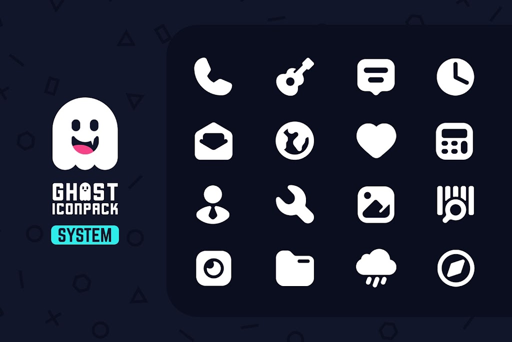 Ghost IconPack Screenshot 1
