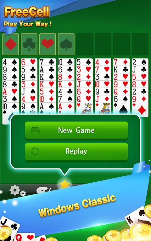 Solitaire - FreeCell Card Game屏幕截圖4