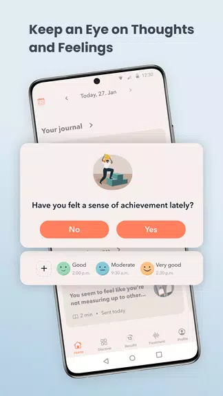 Screenshot MindDoc: Mental Health Support 2