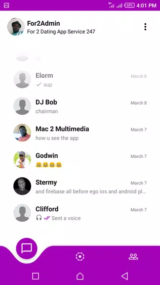 For 2 - Dating Messaging App Ekran Görüntüsü 4