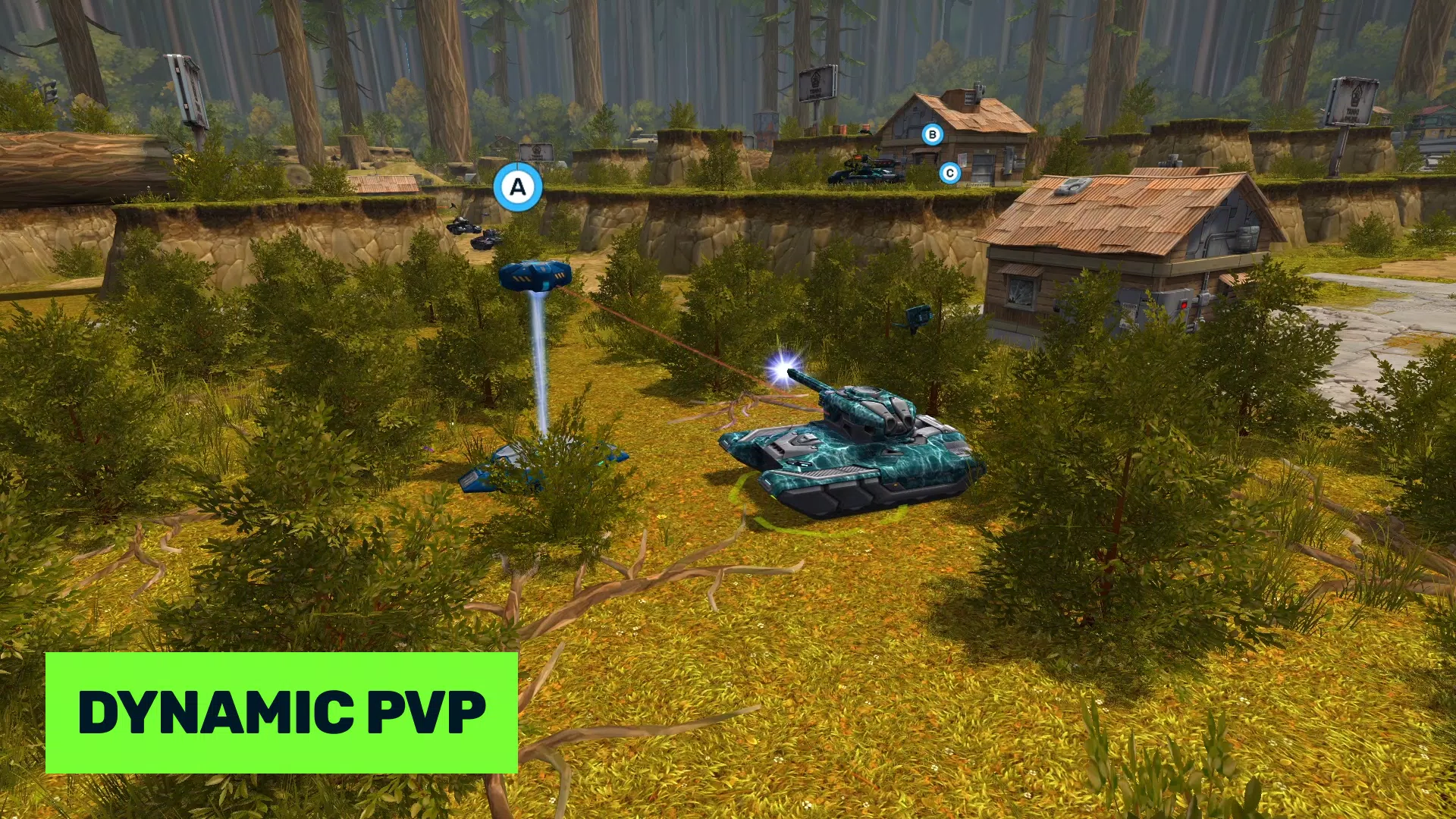 Tanki Online: PvP Tank Battle ảnh chụp màn hình 2