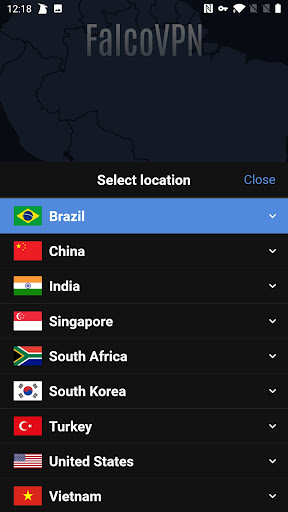FalcoVPN屏幕截圖4