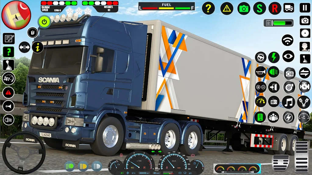 Cargo Oil Tanker Truck Game 3d Capture d’écran3