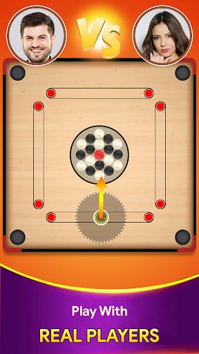 ภาพหน้าจอ Carrom board game - Carrom Pro 1