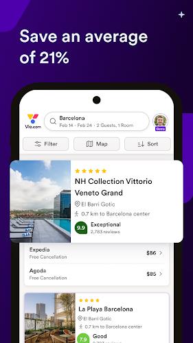Vio.com: book hotel deals ekran görüntüsü 3