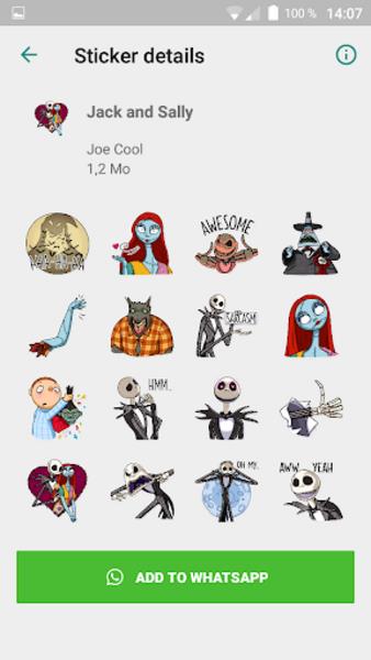 ภาพหน้าจอ SpookyStickers 2