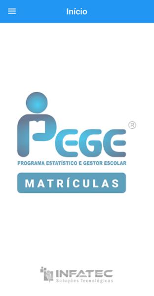 Matrículas Pege Screenshot 1