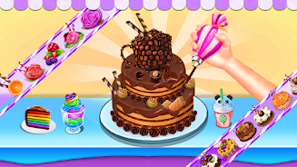 Sweet Cake Maker Cake Game 스크린 샷 2