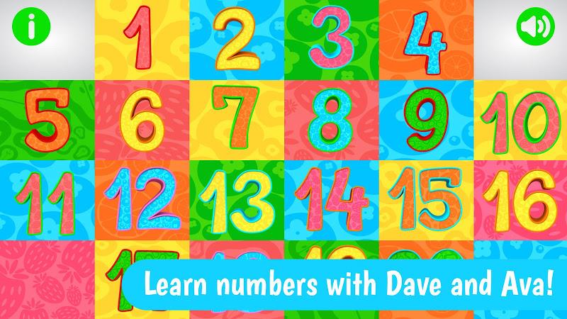 Numbers from Dave and Ava Captura de tela 1