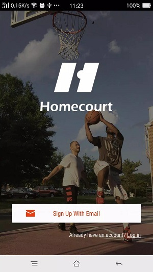 Homecourt экрана 4