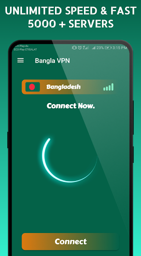 Bangladesh VPN - Proxy VPN স্ক্রিনশট 3