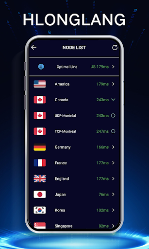hlonglangvpn Capture d’écran3