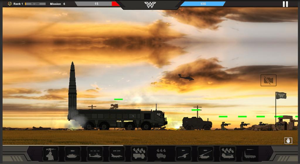 Warzone Commander Screenshot 2