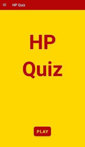 HP Quiz Capture d’écran1