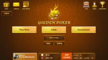 Golden Poker屏幕截圖2