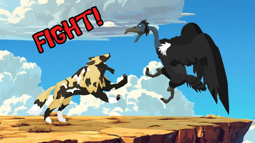 Lion Fights Savannah Animals应用截图第3张