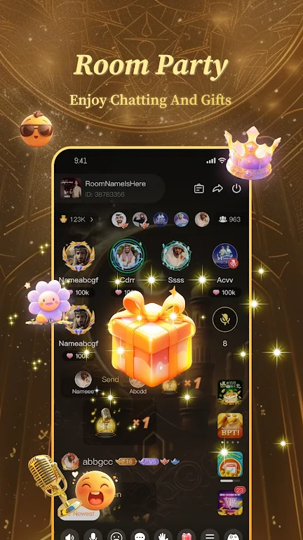 Sola - Group Voice Chat Rooms screenshot 1