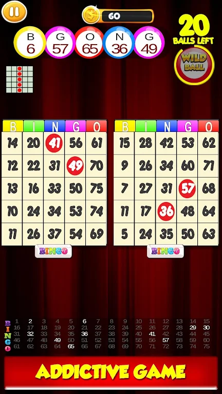 New Bingo Cards Game Free 스크린 샷 3