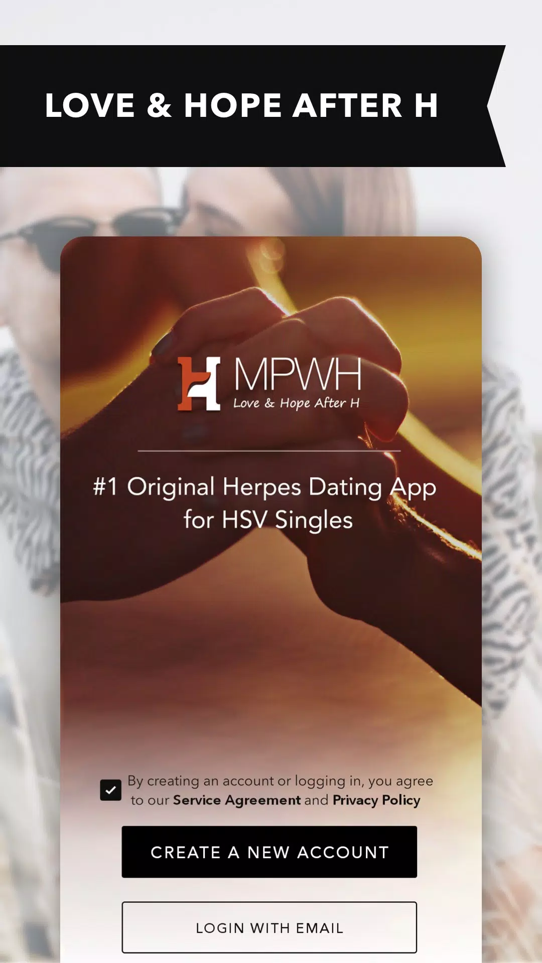 Herpes Positive Singles Dating screenshot 1