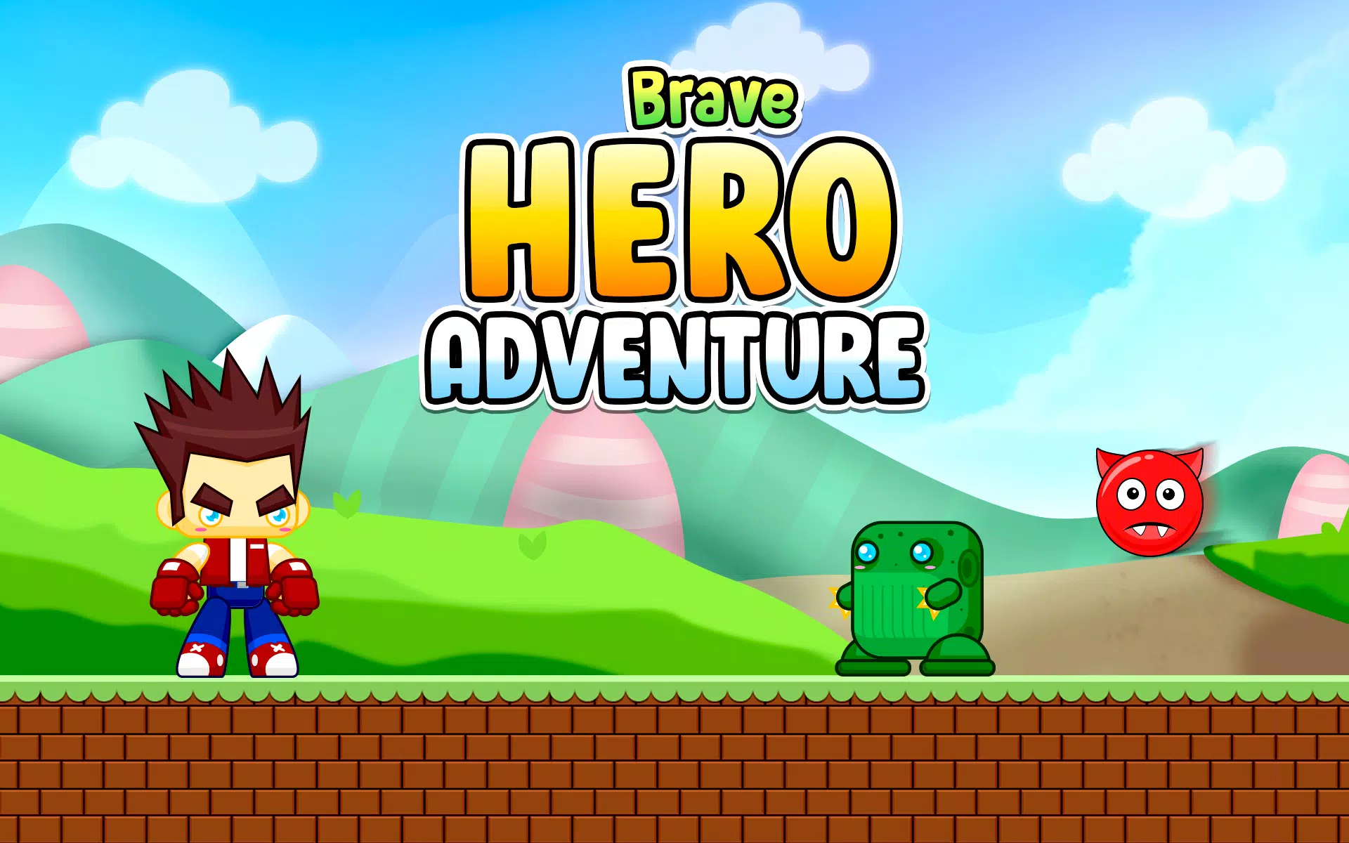 Brave Hero Adventures Game屏幕截圖1