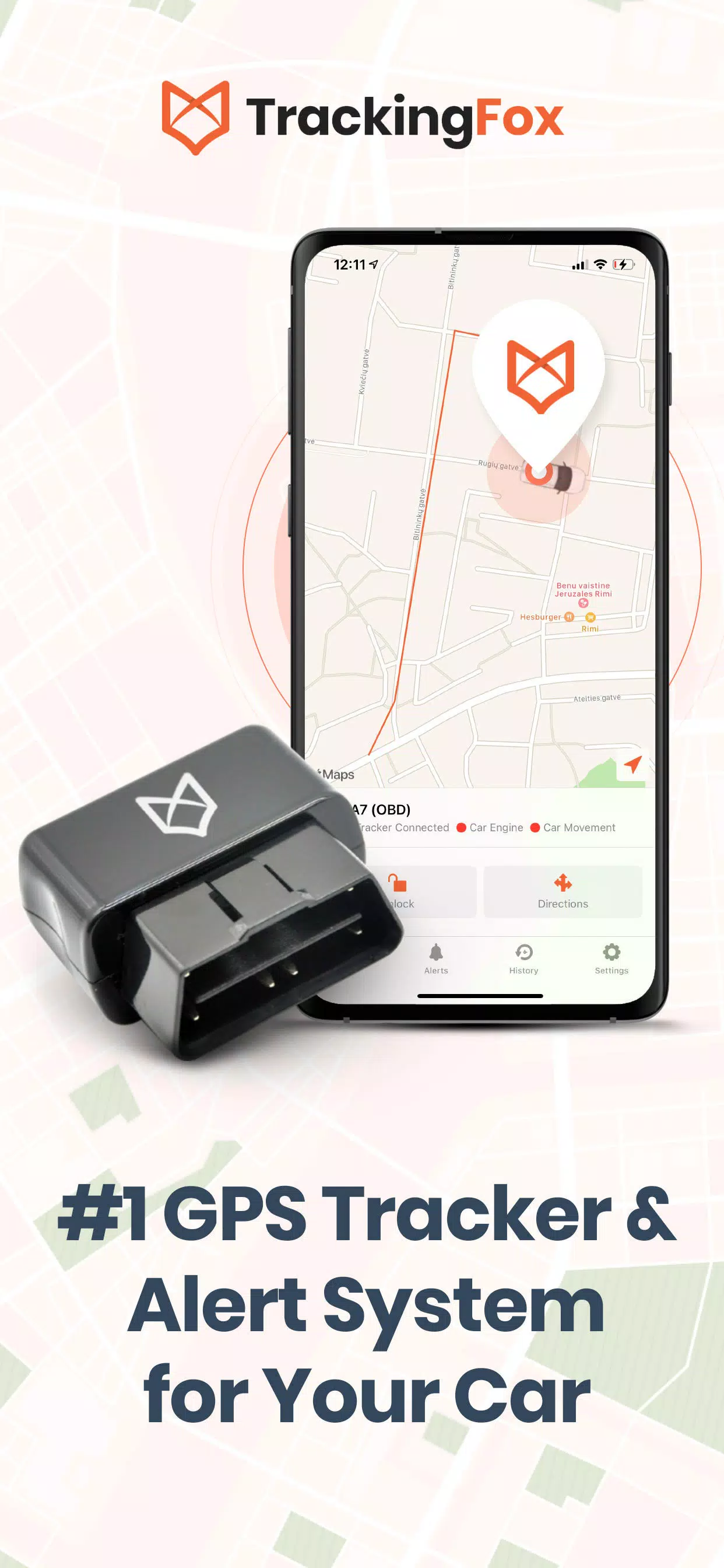 TrackingFox Car GPS Tracker ekran görüntüsü 1