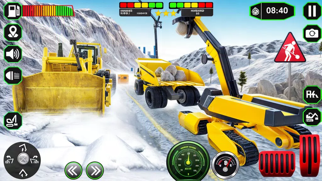 Real Heavy Snow Plow Truck Screenshot 4