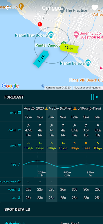 Spotadvisor Surf Forecast屏幕截圖2
