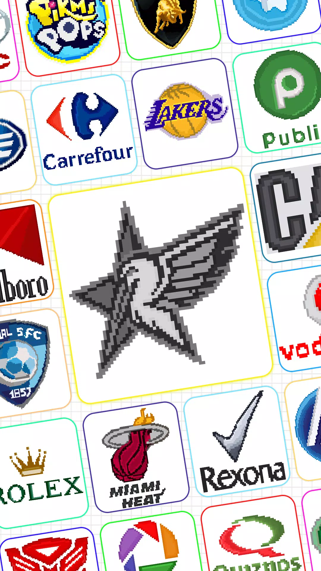 Logo Pixel Art ekran görüntüsü 2