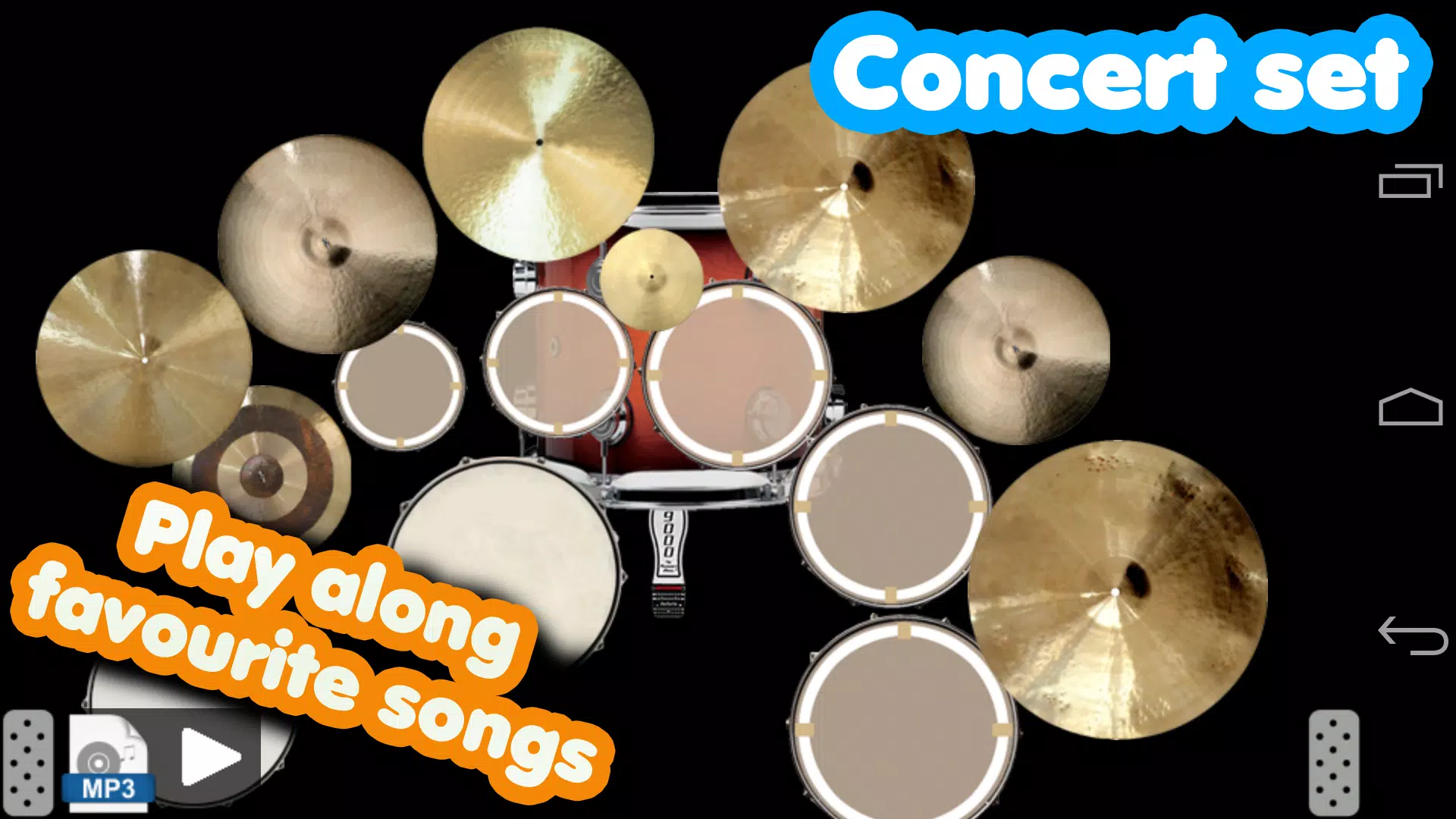 Drum Set - Drumming App ကိုဖန်သားပြင်2