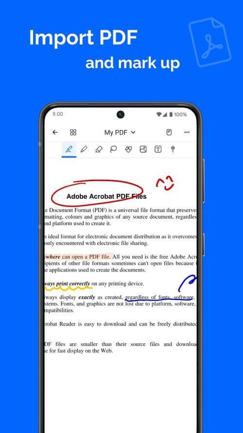 Notewise - Notes & PDF ဖန်သားပြင်ဓာတ်ပုံ 4