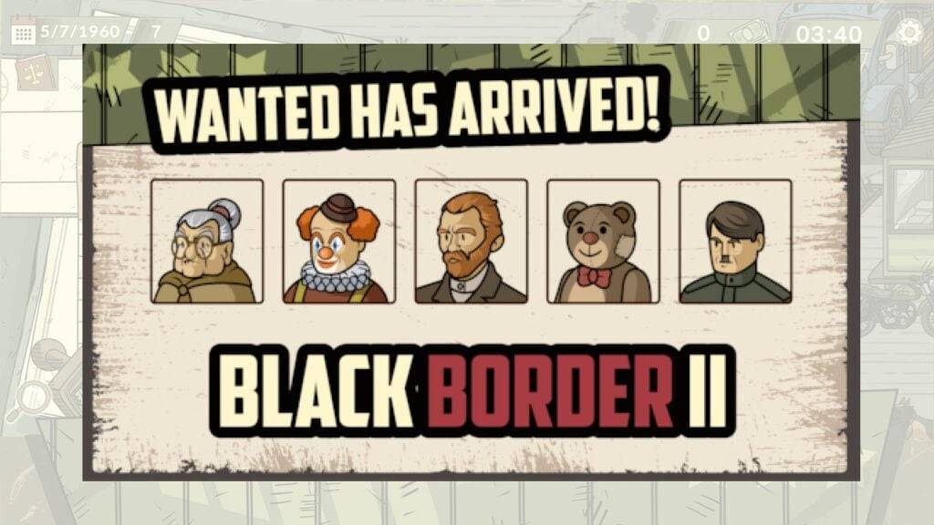 Black Border 2 drops Update 2.1 con nuove funzionalità ed emote