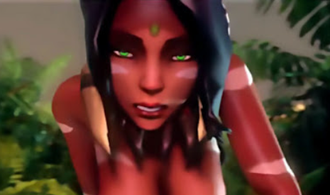 <p>Embarque em uma aventura épica nas selvas indomadas de Kumungu com nosso emocionante aplicativo Nidalee Queen of the Jungle! Ao pisar nesta terra misteriosa e perigosa, nosso corajoso herói não tem ideia dos perigos que o aguardam. Acompanhados por seus destemidos companheiros, eles logo são caçados por criaturas selvagens e plantas sedentas de sangue. Lutando por sua vida, nosso herói deve navegar pela paisagem traiçoeira para escapar. De repente, ele acorda e se vê cara a cara com a cativante Nidalee, que lhe oferece a chance de se redimir. Mas cuidado, este aplicativo não é para os medrosos, apresentando encontros emocionantes e momentos quentes com Nidalee. Com gráficos impressionantes e reviravoltas inesperadas, este aplicativo certamente o manterá na ponta da cadeira! Apenas certifique-se de que seu dispositivo atenda às especificações exigidas para aproveitar ao máximo esta experiência emocionante. Você está pronto para o desafio?</p>
<p><img src=