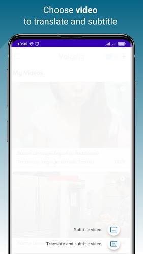 Voicella -video auto subtitles ภาพหน้าจอ 2