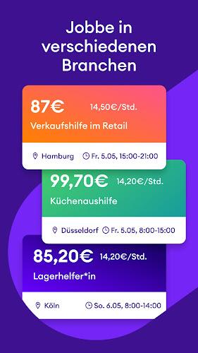 Zenjob - Flexible Nebenjobs Screenshot 3