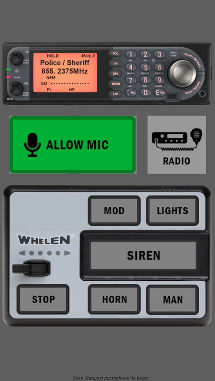 USA Siren Radio Sound Effects ภาพหน้าจอ 2