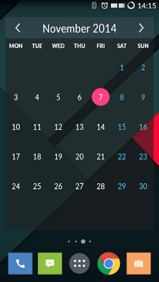 Month Calendar Widget by BiHSnowスクリーンショット2